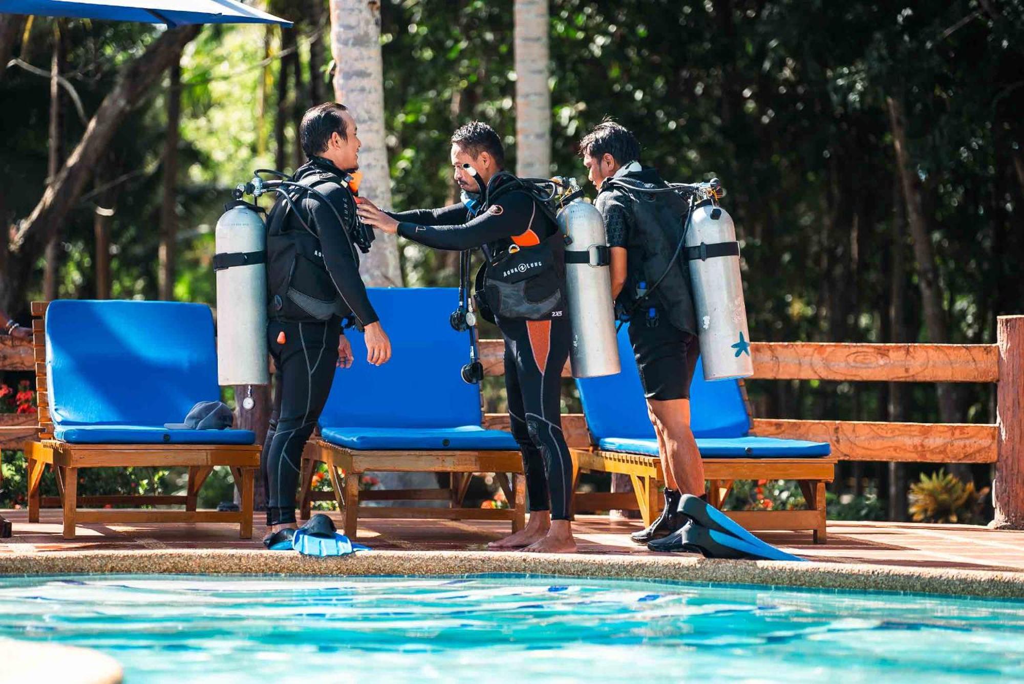 Blue Star Dive And Resort Anda  Exteriér fotografie