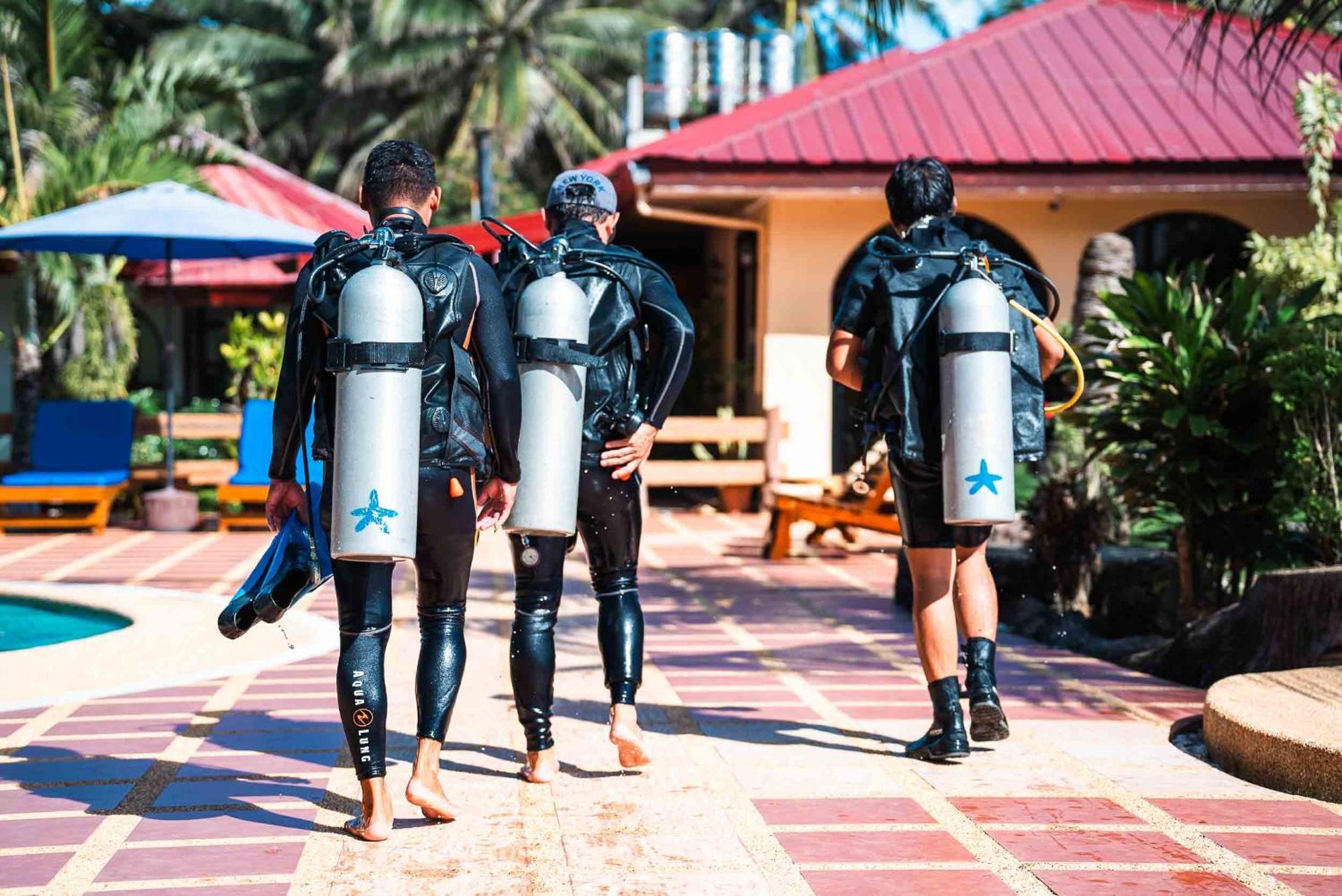 Blue Star Dive And Resort Anda  Exteriér fotografie